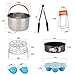 Cooking Accessories Set compatible with Instant Pot 8 Quart 8 QT,with Steamer Basket Springform Pan Egg Trivet
