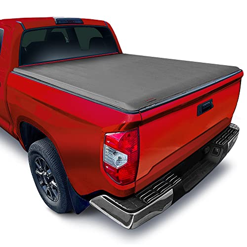 MaxMate Soft Rollup Truck Bed Tonneau Cover Compatible with 20142021 Toyota Tundra 5.5' (67