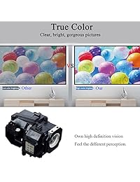 EWO de hc8350 para POWERLITE HOME CINEMA 8350 Epson Projector Lamp foco foco Lámpara de repuesto