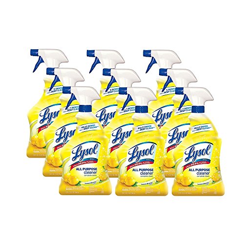 Lysol 1920075352 All Purpose Cleaner Spray, Lemon Breeze, 288oz