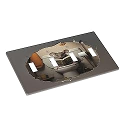 Xuejiaku Light Switch Cover Mouse Sitting On Toilet