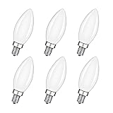 Erxiugs Dimmable LED Candelabra Light