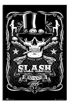Slash Skull & Crossbones Label Poster - 91.5 x 61cms (36 x 24 Inches)
