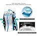 4ucycling Men’s Full Zip Moisture Wicking Long Sleeve Cycling Jersey, Breathable Running Tops - Bike Biking Shirt