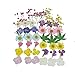 Real Dried Pressed Flowers,Assorted Colorful Natural Dried Flowers for Art Craft DIY Resin
