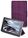 Incipio Clarion Folio Fire HD 8 Case (Previous Generation - 2015 release), Plum Purple