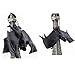 XONOR Set of 10 Halloween Décor Realistic Looking Spooky Hanging Bats for Best Halloween Party Favors and Decoration