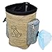 Dog Treat Pouch, Dog Treat Bag Training Pouch Waist Straps Easily Carries Pet Toys, Kibble, Treats, Dog Accessories for Small and Large Dogs