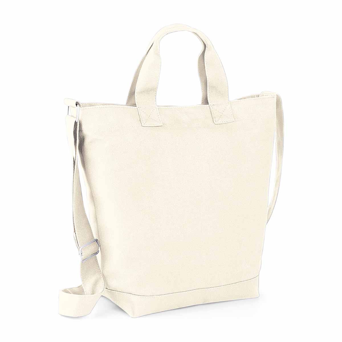 BagBase BG673NATU Canvas Day Bag Natural Bg673 - Natural, M