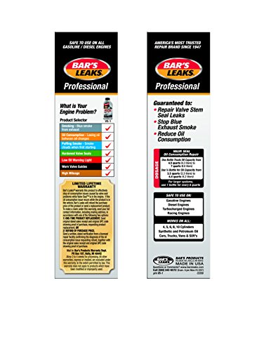 Bar's Leaks VS-1 4PK Additive, 16.9 fl. oz, 4 Pack