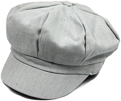 ZLS Women's Retro Peaked Ivy Newsboy Paperboy Gatsby Cabbie Painter Cap Hats