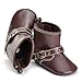 ESTAMICO Baby Boys' Cowboy PU Snow Boots Coffee US 5