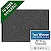 casa pura Carpet Entrance Mat, Gray (Mottled) 36" x 48" | Absorbent, Non-Slip, Indoor/Outdoor (Multiple Sizes) primary