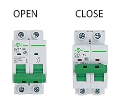 ZGLEDUN AC Miniature Circuit Breaker, 2 Pole 40