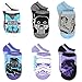 Star Wars Girls Teen Adult Womens 6 pack Socks (9-11 Womens (Shoe: 4-10), Rogue One Purple)