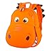 YISIBO 3D Cartoon Kids Backpack, Waterproof Cute Toddler Backpack: Hippo Orange