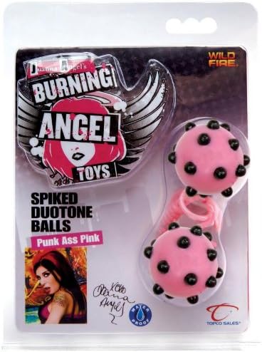 Joanna Angel Spiked Duotone Balls, Punk A** Pink