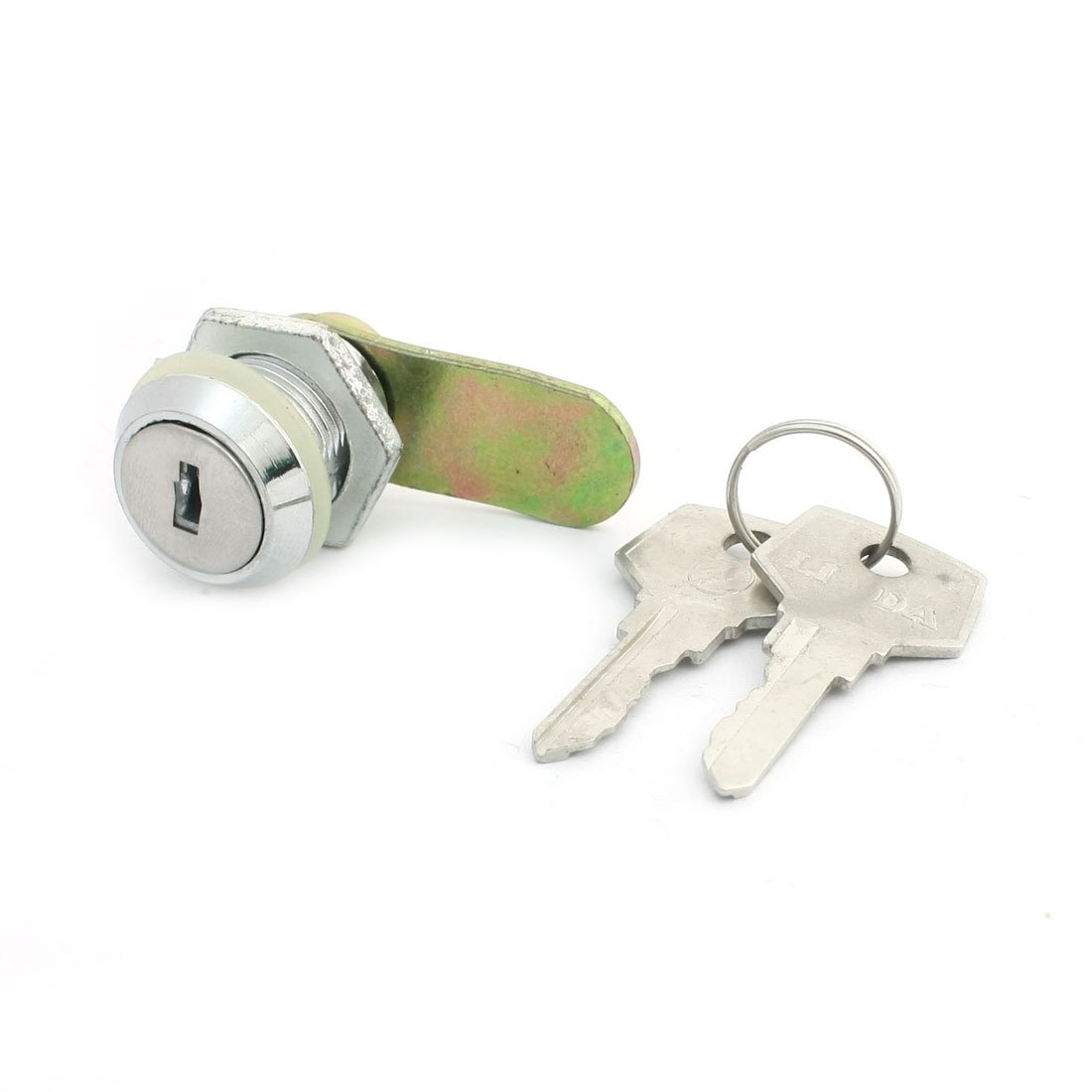 Sourcingmap Silver Tone Letter Box Closet Door Cylindrical Cam Lock W 2 Keys