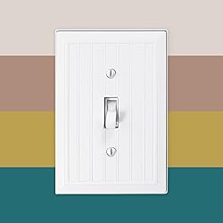 Questech Decor Light Switch Covers, Single Toggle