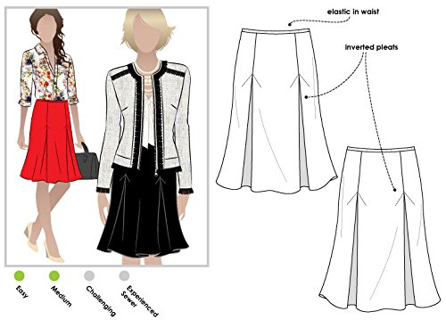 Style Arc Sewing Pattern - Allison Skirt (Sizes 04-16) - Click for Other Sizes Available - Thumbnail 3