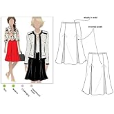 Style Arc Sewing Pattern - Allison Skirt (Sizes 18-30)