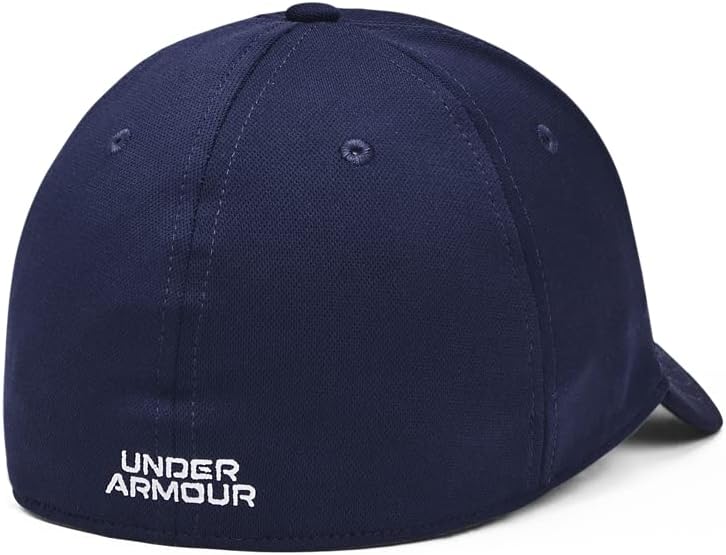 Herren UA Blitzing Low Stretch Fit Cap Blau M-L