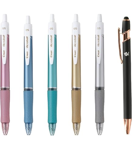 Amazon.com : Pilot Acroball Retractable Ballpoint Pen, 0.5mm Fine