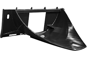 Tree Spade, Economical Skid Steer Attachment with 3/8" (9.5mm) Tapered Sharpened Plate, Fits 36"-48" (914mm-1219mm) Ball Size
