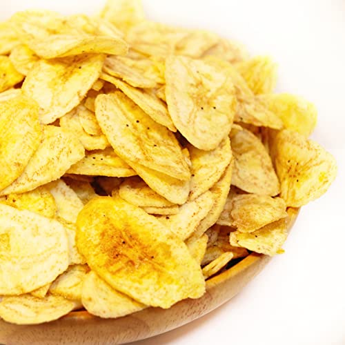 Banana Chips Bulk (Sea Salt) Healthy Chips (1 LB) 1 billion
