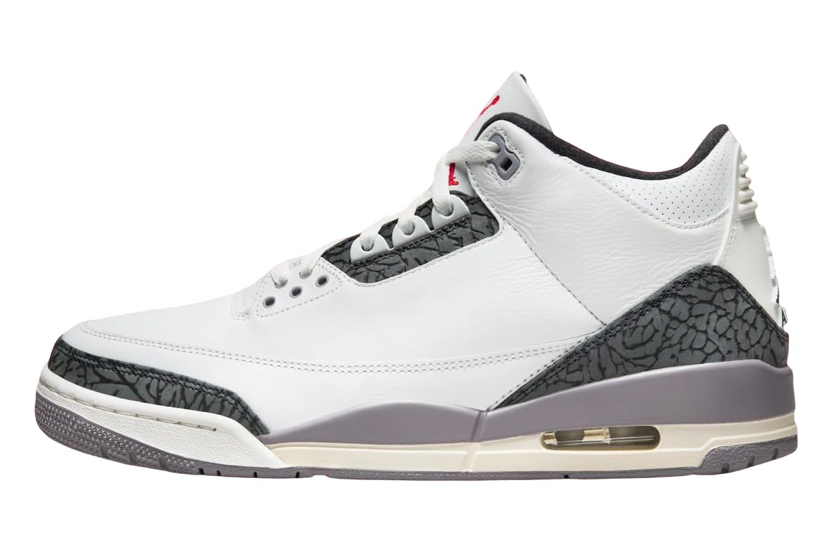 Nike Air Jordan 3 Retro Summit White/Fire Red