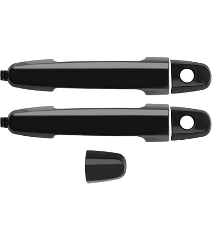 Amazon.com: Exterior Door Handle 2Pcs Front Rear Driver