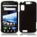 Black Rubber Touch 2pcs Phone Protector Hard Cover Case for Motorola Atrix 4G MB860
