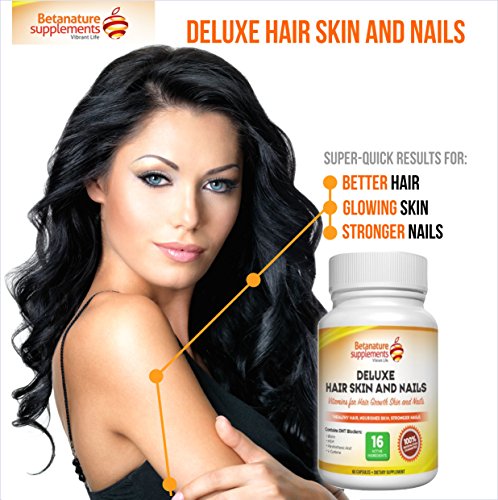 image for BetaNature Supplements BetaNature Deluxe Vitamins for Hair Skin and Na
