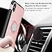 iPhone X Case, iPhone 10 Case, 360 Rotating Ring Grip Stand Kickstand & Magnetic Metal Patch Shock Absorbing Bumper Soft TPU Inner Hard PC Back Cover for iPhone X/10(2017)-Rose Gold-by DAUPIN