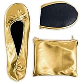 xaijciz Women's Foldable Dance Shoes Ballet Flats