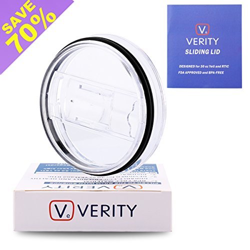 Yeti Tumbler Lid 30 , Spill Proof Lid and Splash Resistant Replacement Lid For Yeti Rambler ( Lid Only) Yeti Tumbler Lid 30 , Spill Proof Lid and Splash Resistant Replacement Lid For Yeti Rambler ( Lid Only)