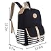 BLUBOON Laptop Bookbags School Travel Backpack Schoolbag for Teens Girls High School College (Black-8893)