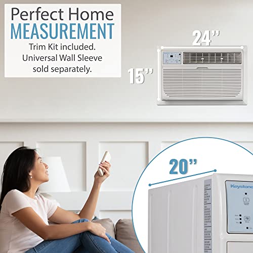 Keystone 12,000 BTU 230V ThroughTheWall Air Conditioner Energy Star