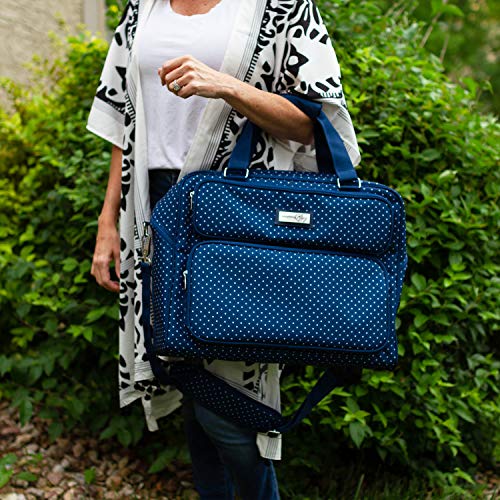 Deluxe Universal Sewing Machine Case, Blue Portable Cover Tote Bag