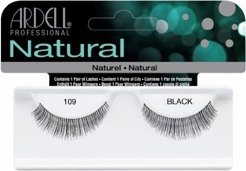 Ardell Fashion Lashes, Black [109] 1 pair (Pack of 6)