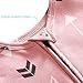Stretchy Wearable Blanket-BROLEX Infant Sleeping bag,Baby Sleeping Blanket,Micro-Fleece,2-Way Zipper,Pink Arrow,Medium