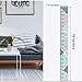 bingolar Kids Growth Chart, Children Height Chart Growth Wall Chart Height Wall Chart Art Hanging Rulers for Kids Bedroom Nursery Wall Decor Removable Height and Growth Chart(Blue 7.9 x 79in)