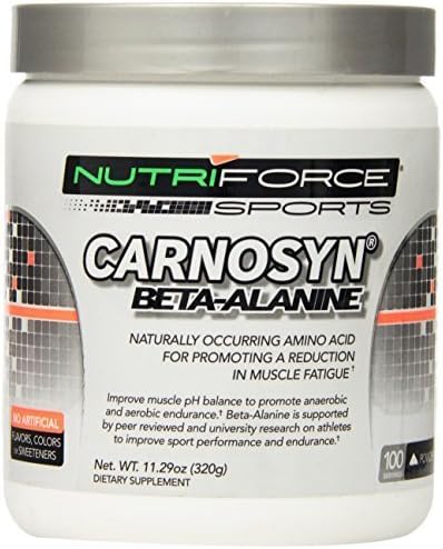 Nutriforce Carnosyn Beta-Alanine Supplement Powder, 11.29 Ounce by Nutriforce