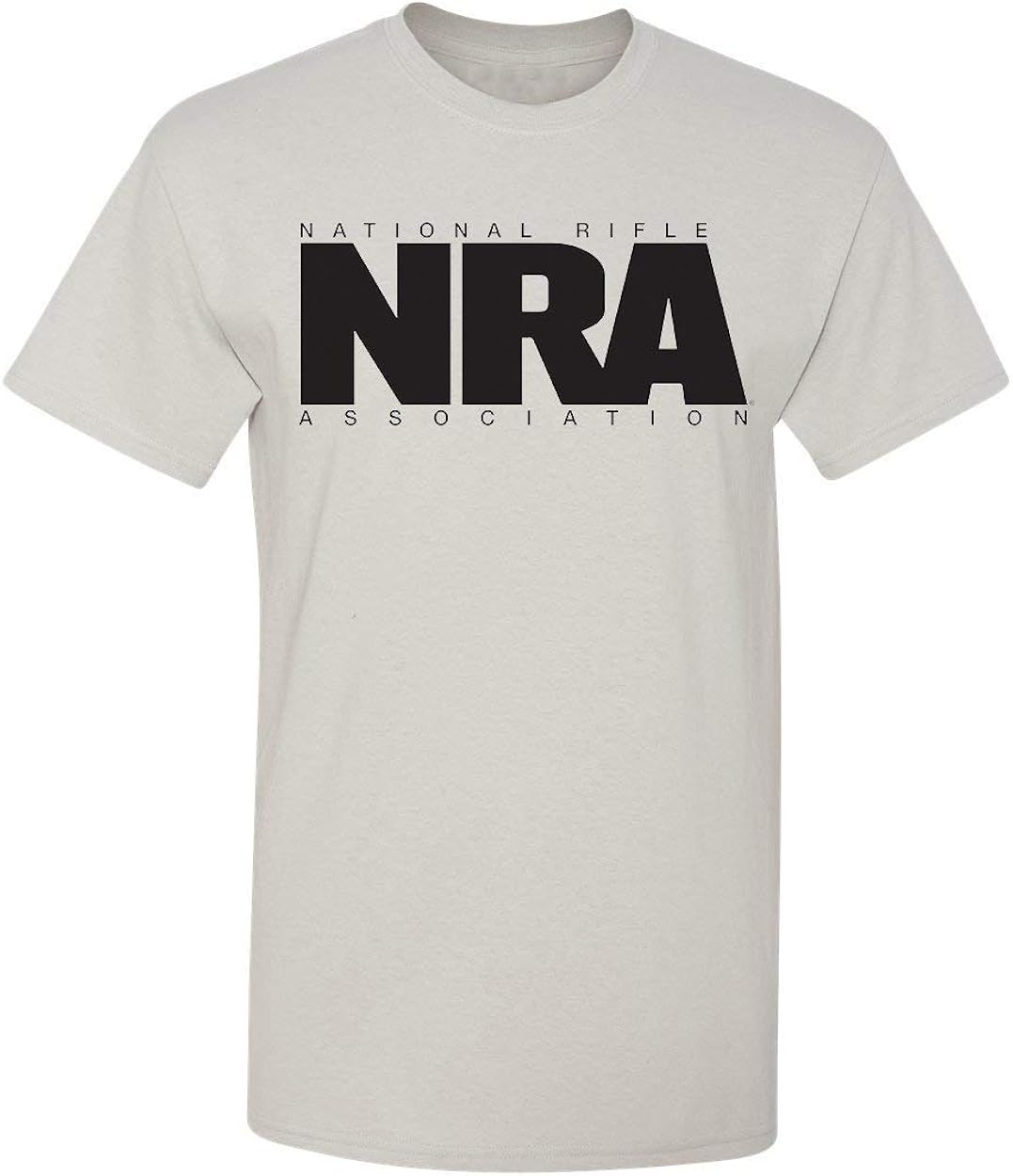 NRA National Rifle Association Men’s Solid Logo Short Sleeve Cotton T