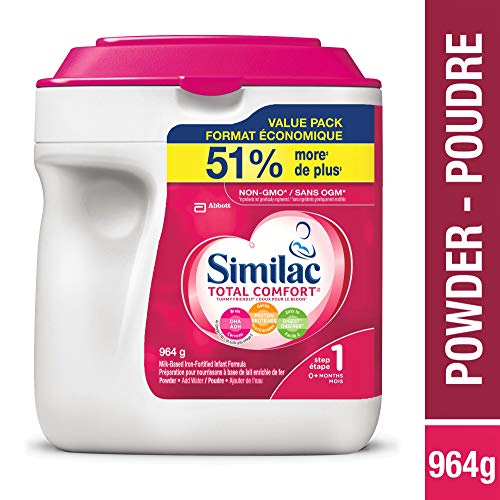 Similac Total Comfort Omega3 & Omega6 Baby Formula, Powder, 964g, 0