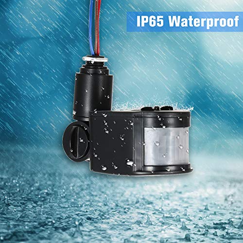 OWSOO Outdoor 180 Degree PIR Induction Motion Sensor Detector Wall LED Light Auto Switch IR Human Infrared Detector Waterproof 12M Home Safety - Thumbnail 3