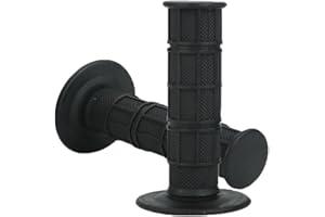 HARIFOGER 22mm 7/8" Universal Motorcycle Anti-Slip Rubber Handlebar Grips for KLX SDG XR CRF SDG SSR YZF WRF KXF TTR RMZ Enduro Motocross Dirt Pit Bike Black