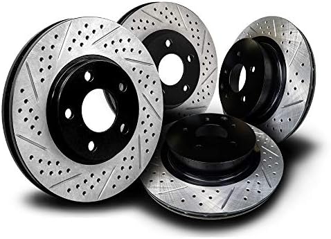 JEE006SD  GRAND   CHEROKEE   SRT -8 2012-17 SET FRONT AND REAR Performance Brake Rotors