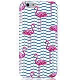 Unique iPhone 6 Cases,iPhone 6 Case Flamingo, VIVIBIN Anti-Scratch Shock Proof IMD Full Cover Soft TPU Case for iPhone 6/6s 4.7