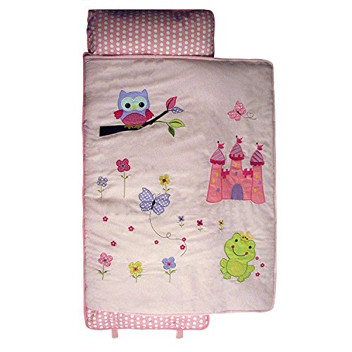 SoHo Nap Mat , Pink Owls Castle (All Hand Embroidery) - Thumbnail 3